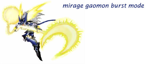 Digimon Masters – How to get Burst Mode Mirage_gaomon_burst_mode